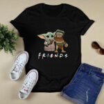 Baby Babu Frik and Baby Yoda Friends 4 T Shirt