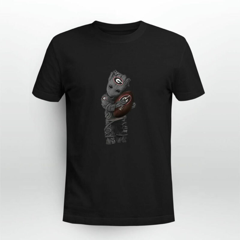 Baby Groot Georgia Bulldogs Football 0 T Shirt