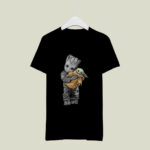 Baby Groot Hug Baby Yoda 4 T Shirt
