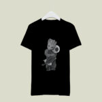Baby Groot Hug Jack Skellington 4 T Shirt