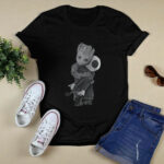 Baby Groot Hug Jack Skellington 9 T Shirt