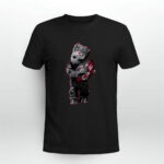 Baby Groot Hug Kansas City Chiefs Football 3 T Shirt