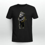 Baby Groot Hug New Orleans Saints Football 2 T Shirt