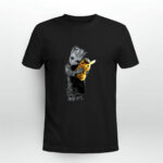 Baby Groot Hug Pikachu 2 T Shirt