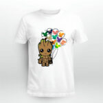 Baby Groot Im Groot Mickey Mouse Ears Disney Worlds Guardians of the Galaxy 4 T Shirt