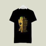 Baby Groot You Are Beautiful Victorious Enough Created Strong Amazing Capable Chosen Never Alone 3 T Shirt