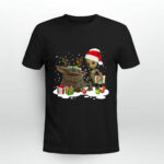 Baby Groot and Baby Yoda Friendship Christmas Ornament 4 T Shirt