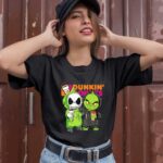 Baby Jack Skeleton and Baby Grinch Drink Dunkin Donuts 1 T Shirt