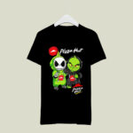 Baby Jack Skeleton and Baby Grinch Pizza Hut 2 T Shirt