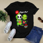 Baby Jack Skeleton and Baby Grinch Pizza Hut 4 T Shirt