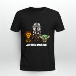 Baby Milo Meets Baby Yoda in Bape the Mandalorian 2 T Shirt