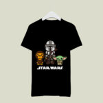 Baby Milo Meets Baby Yoda in Bape the Mandalorian 4 T Shirt