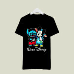 Baby Stitch and Mickey mouse Weed Disney 3 T Shirt
