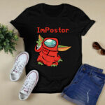 Baby Yoda Among Us Impostor 3 T Shirt