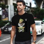 Baby Yoda And Groot Hug Oakland Raiders 1 T Shirt