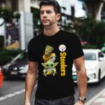 Baby Yoda And Groot Hug Pittsburgh Steelers 1 T Shirt