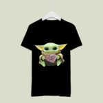 Baby Yoda Best Sister Black Coffee Best Sister Gift Best Birthday Gift for Sister Wife Gift for Sister 2 T Shirt