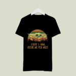 Baby Yoda Cute I Am Adore Me You Must Vintage New 3 T Shirt