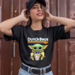 Baby Yoda Drinks Dutch Bros Coffee 1 T Shirt