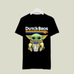 Baby Yoda Drinks Dutch Bros Coffee 2 T Shirt