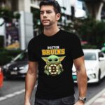 Baby Yoda Hand Boston Bruins 2 T Shirt