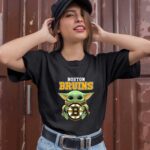 Baby Yoda Hand Boston Bruins 3 T Shirt