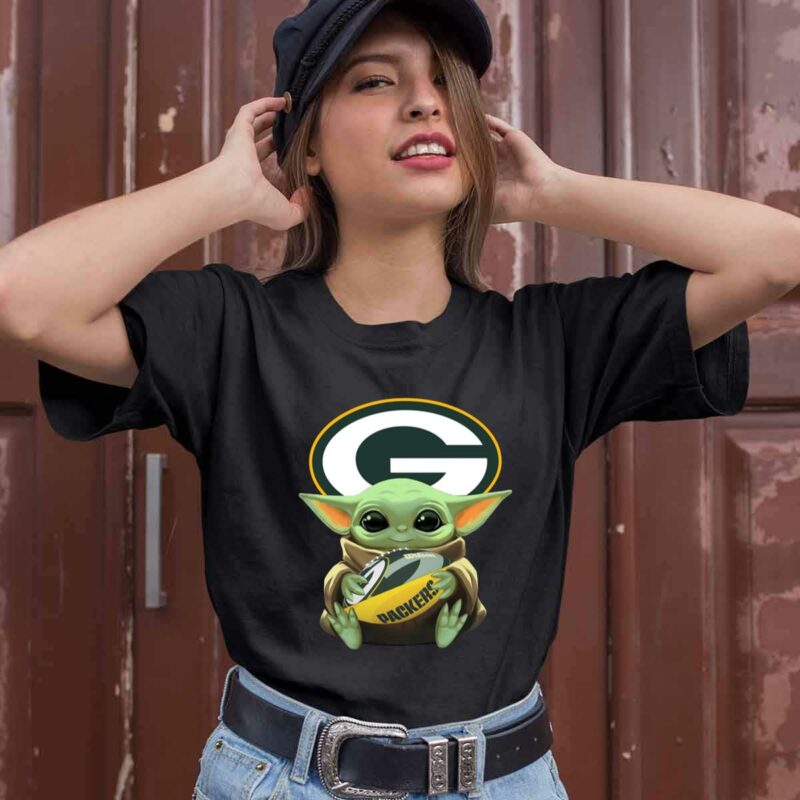 Baby Yoda Hand Green Bay Packers 0 T Shirt