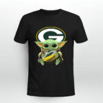 Baby Yoda Hand Green Bay Packers 4 T Shirt