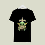 Baby Yoda Hand New Orleans Saints 2 T Shirt