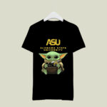 Baby Yoda Hug Alabama State University 3 T Shirt