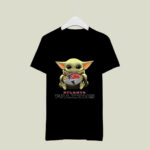 Baby Yoda Hug Atlanta Falcons 3 T Shirt