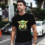 Baby Yoda Hug Autism Love Needs No Words 0 T Shirt