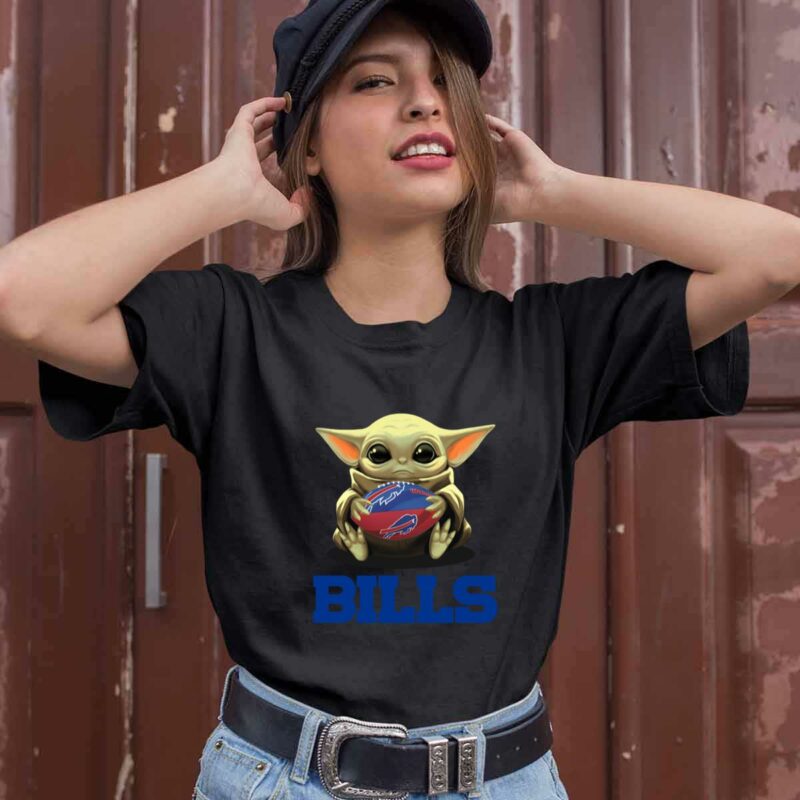 Baby Yoda Hug Buffalo Bills 0 T Shirt