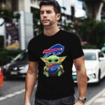 Baby Yoda Hug Buffalo Bills Ball 1 T Shirt