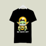 Baby Yoda Hug Buffalo Wild Wings No Days Off 2 T Shirt