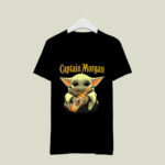 Baby Yoda Hug Captain Morgan 3 T Shirt