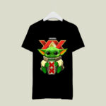 Baby Yoda Hug Cerveza Dos Equis 2 T Shirt