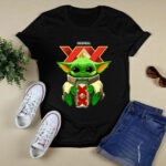 Baby Yoda Hug Cerveza Dos Equis 3 T Shirt