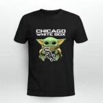 Baby Yoda Hug Chicago White Sox 3 T Shirt