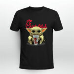 Baby Yoda Hug Chick Fil A 3 T Shirt