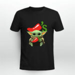 Baby Yoda Hug Chilis 3 T Shirt