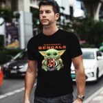 Baby Yoda Hug Cincinnati Bengals 1 T Shirt