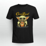 Baby Yoda Hug Crown Royal 2 T Shirt
