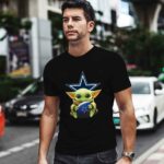 Baby Yoda Hug Dallas Cowboys New 0 T Shirt