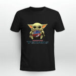 Baby Yoda Hug Houston Texans 2 T Shirt