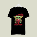 Baby Yoda Hug Indian Motorcycle 4 T Shirt