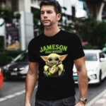 Baby Yoda Hug Jameson Irish Whiskey Irish Green 0 T Shirt