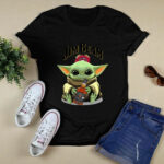 Baby Yoda Hug Jim Beam 3 T Shirt