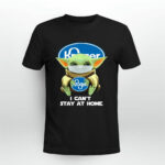 Baby Yoda Hug Kroger I Cant Stay at Home 4 T Shirt