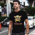 Baby Yoda Hug Minnesota Vikings 1 T Shirt